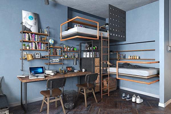 工業(yè)風(fēng)適合廠房宿舍裝修嗎？來看裝修公