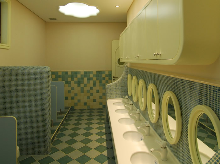 幼兒園衛生間效果圖