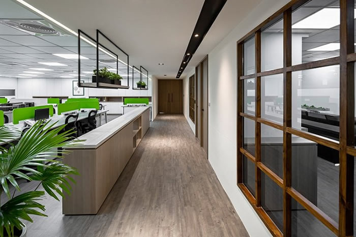 辦公室過道裝修效果圖