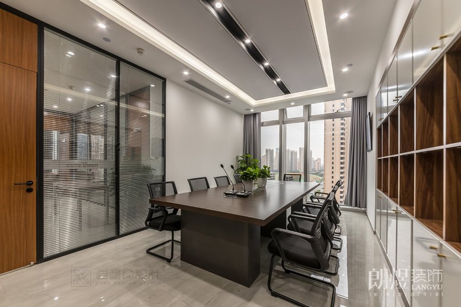 中小型會(huì)議室布置效果圖5