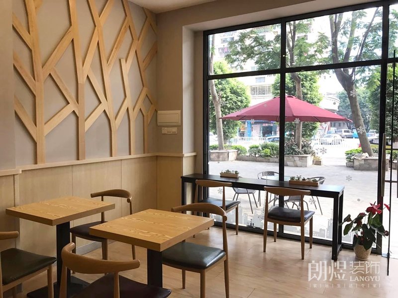 水果奶茶店門頭效果圖