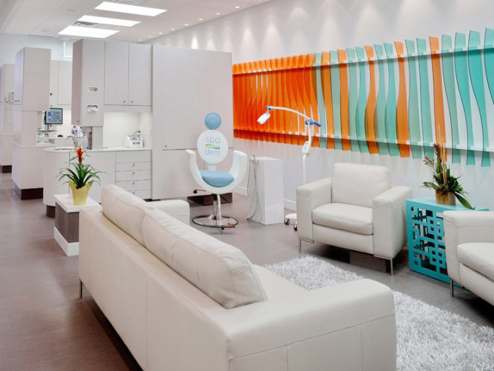 牙科口腔診所洽談室裝修設計效果圖