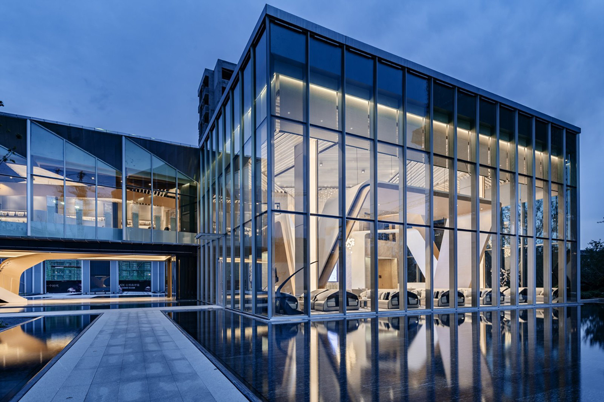 售樓部外部裝修設(shè)計(jì)效果圖 售樓部外部裝修設(shè)計(jì)效果圖