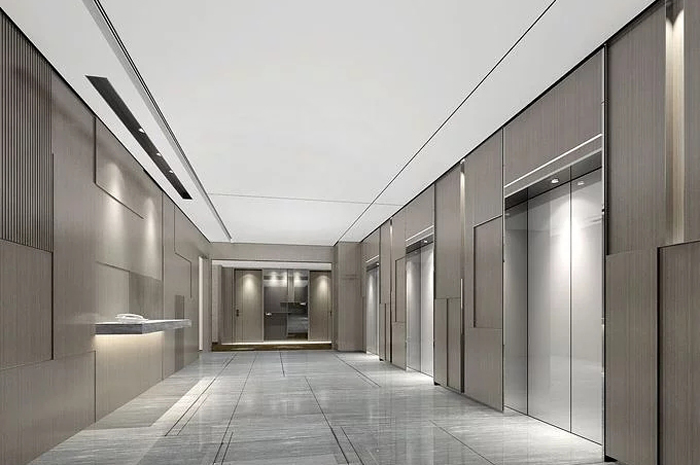 辦公室裝修大門考慮推拉門還是平開門?