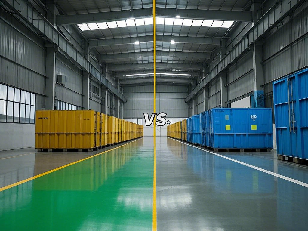 廠房耐磨地坪VS環(huán)氧樹脂地坪