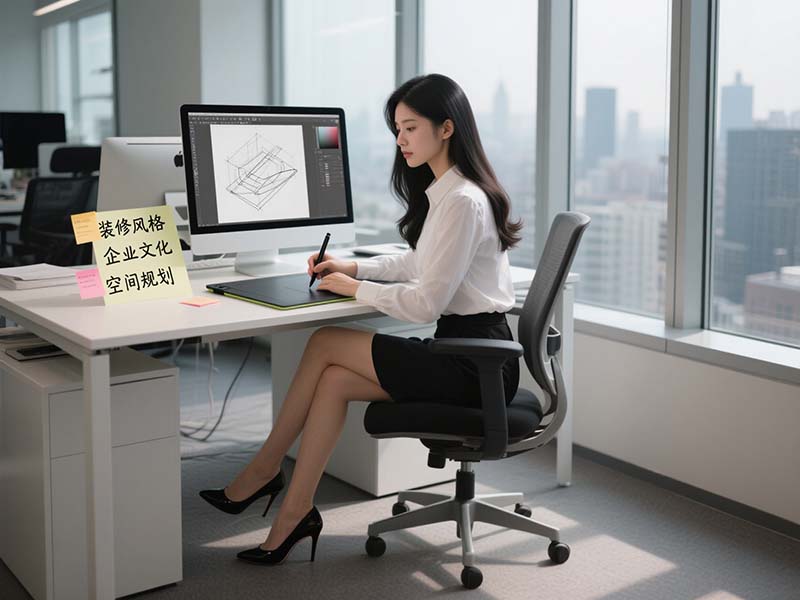 辦公室裝修風格選擇、企業文化和空間規劃